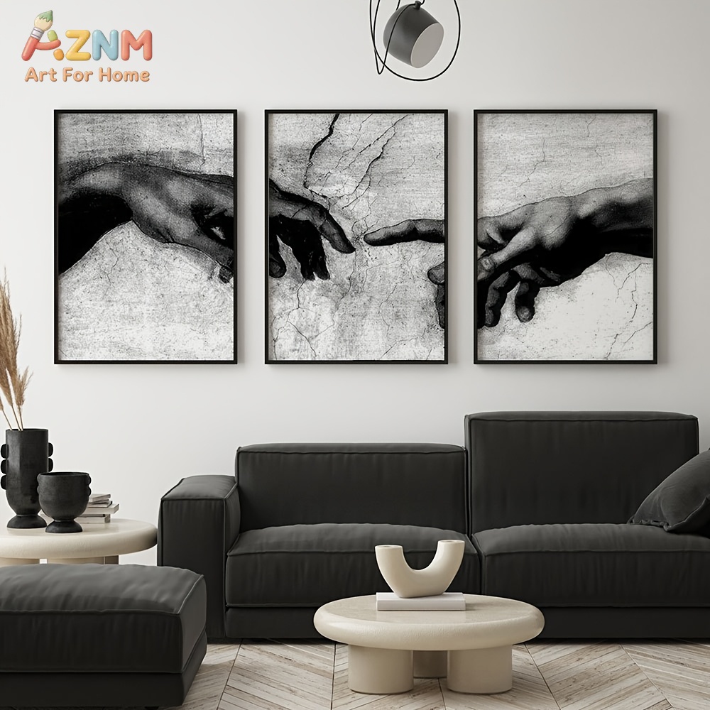 Photography Pose - 3PCS Black White The Creation of