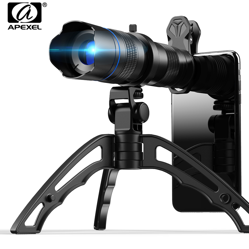 Photography Kit Samsung S26 Ultra - APEXEL HD Metal 20-40x Zoom Telescope