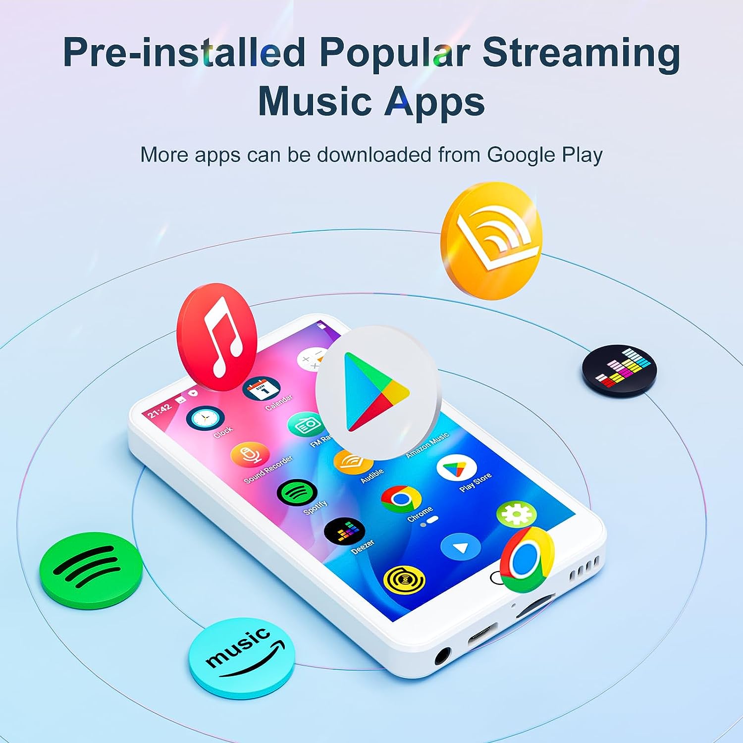 MECHEN 16GB Android 9.0  MP3 P - огляд і ціна Photography History