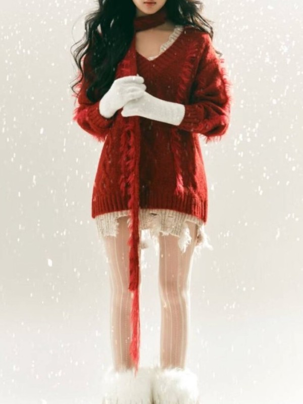 2025 New Red Sweater Art Photo - огляд і ціна Photography Of The Year