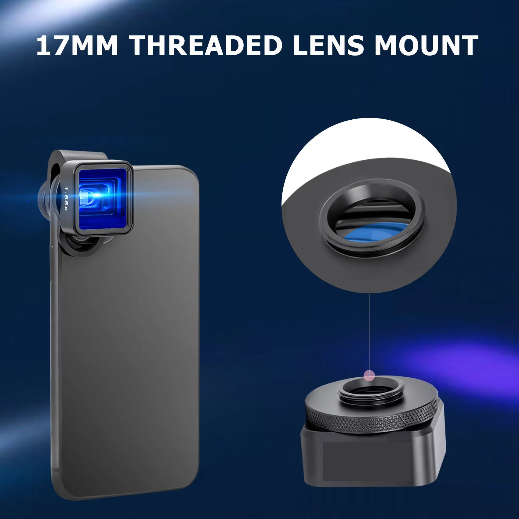 Phone Anamorphic Lens 1.33X 1. - огляд і ціна Photography Kit Samsung S26 Ultra