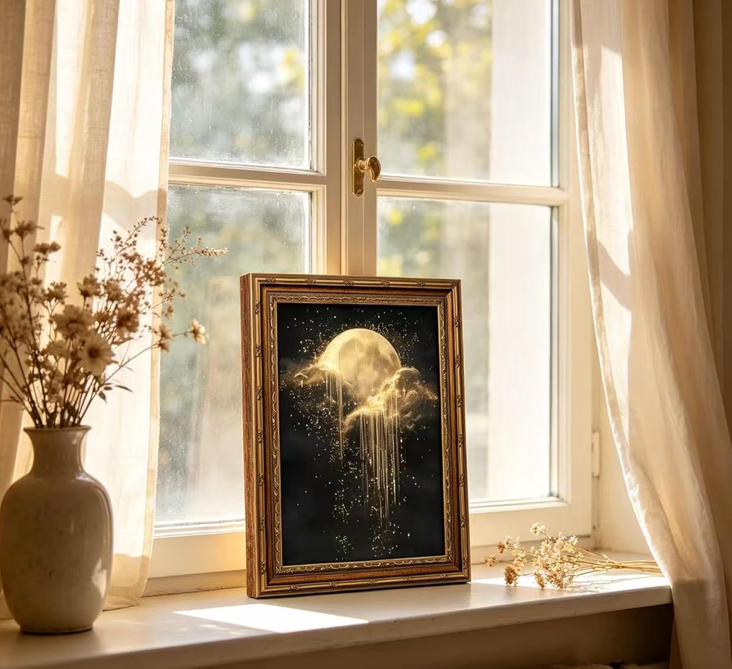 Antique Framed Celestial Canva - огляд і ціна Photography Pose