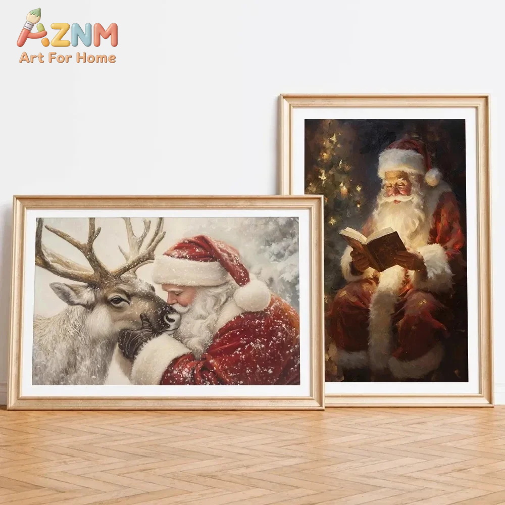 Vintage Christmas Poster Print - огляд і ціна Photography Pose