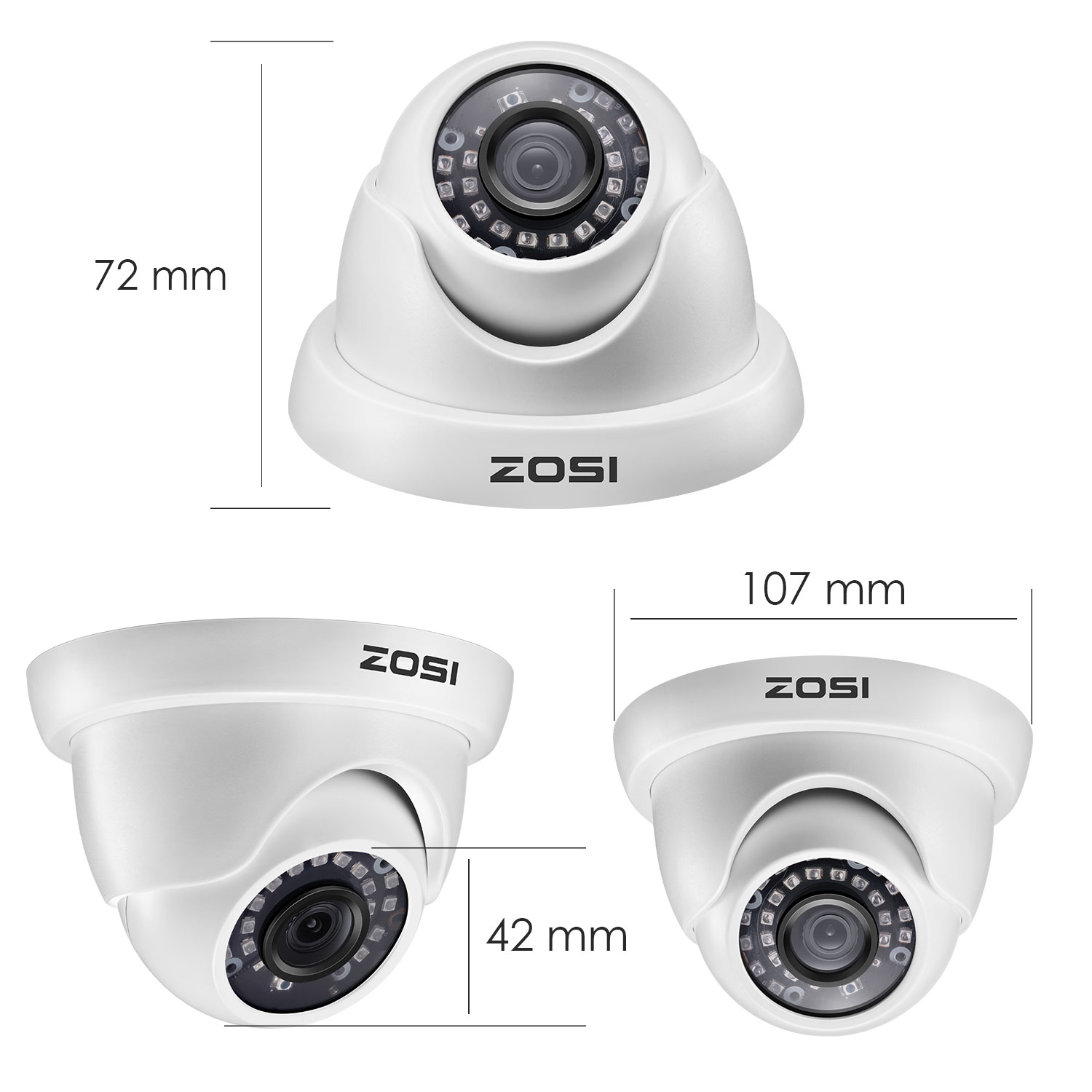 2MP 1080P 4 IN 1 AHD TVI CVI C - огляд і ціна Photography Angles