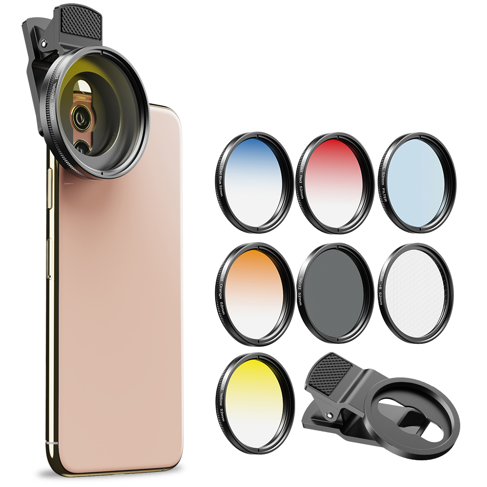 APEXEL 52mm 7in1 Gradual Filte - огляд і ціна Photography Kit Samsung S26 Ultra