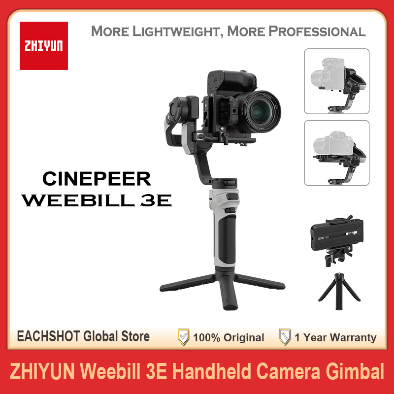 ZHIYUN CINEPEER Weebill 3E 3-A - огляд і ціна Handheld Stabilizer Gimbal