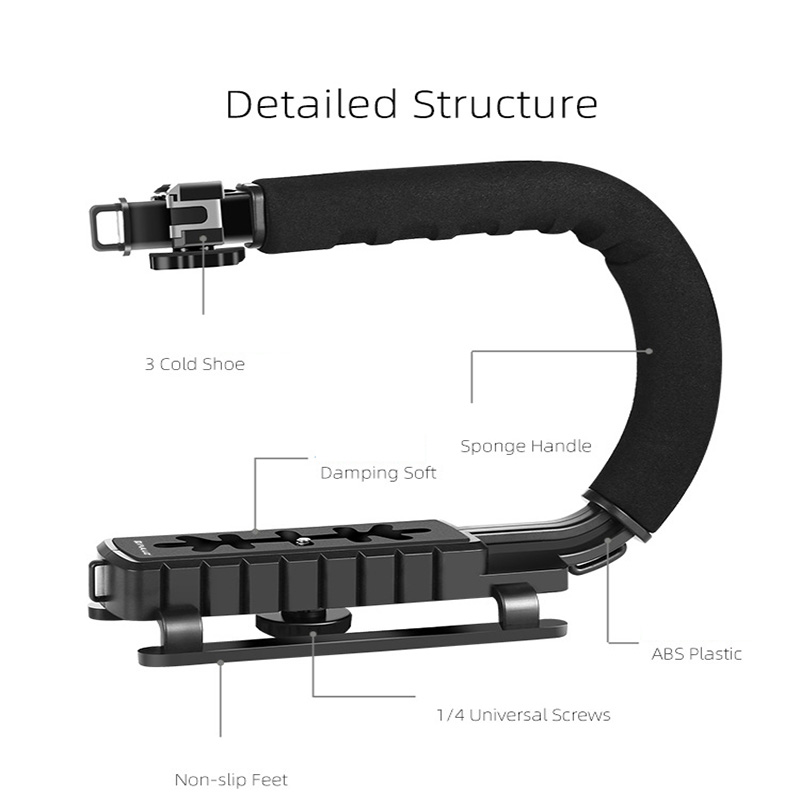 Universal Camera Stabilizer U- - огляд і ціна Handheld Stabilizer Gimbal