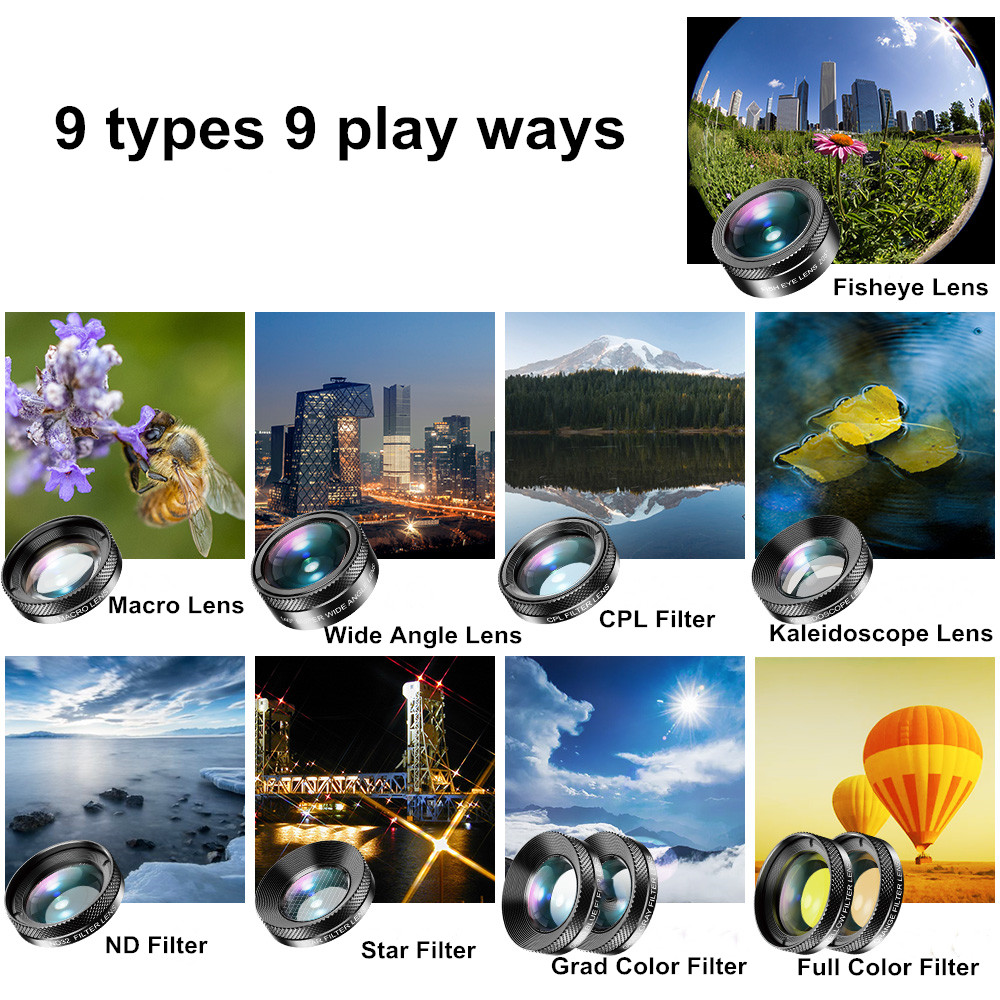 APEXEL 11 in 1 Phone camera Le - огляд і ціна Photography Kit Samsung S26 Ultra