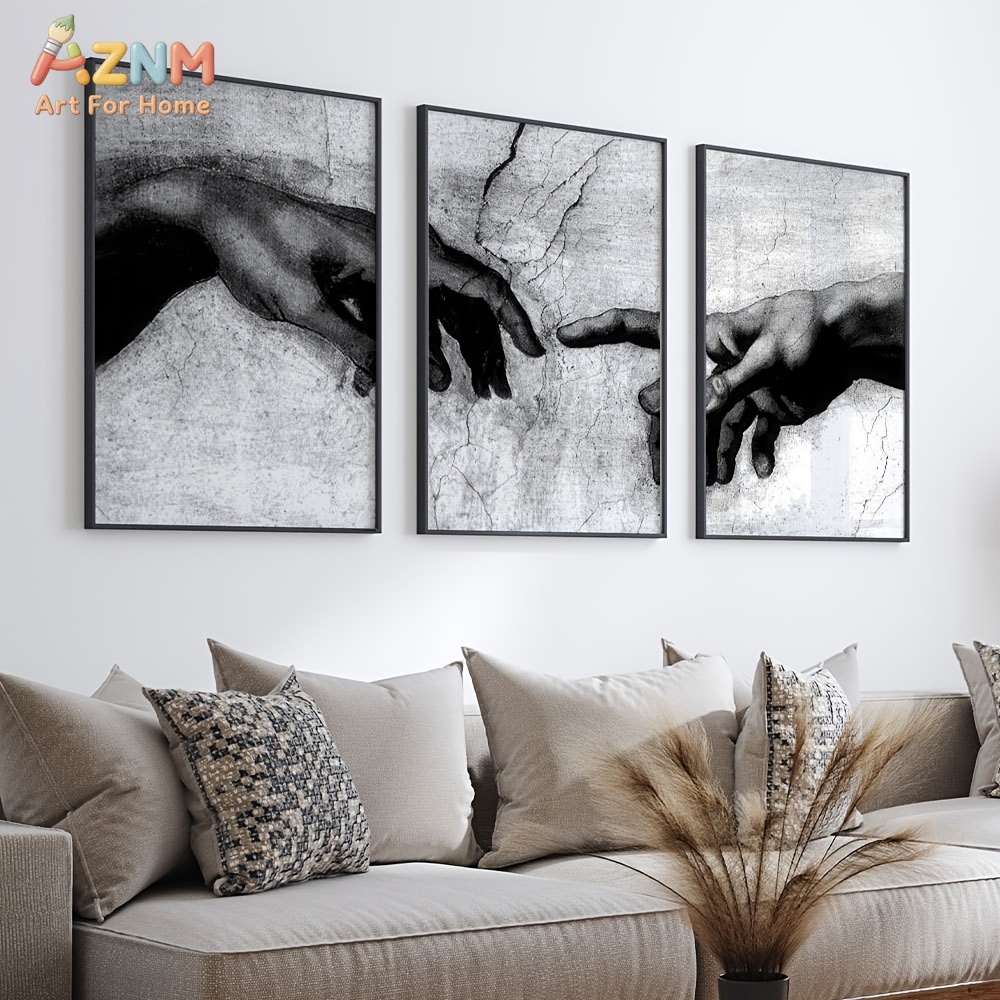 3PCS Black White The Creation  - огляд і ціна Photography Pose