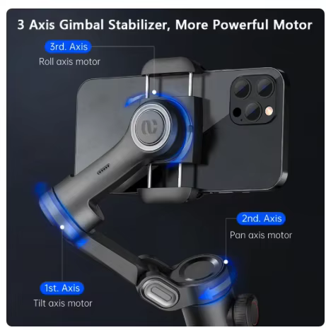 AOCHUAN Smart XE 3-Axis Foldab - огляд і ціна Handheld Stabilizer Gimbal