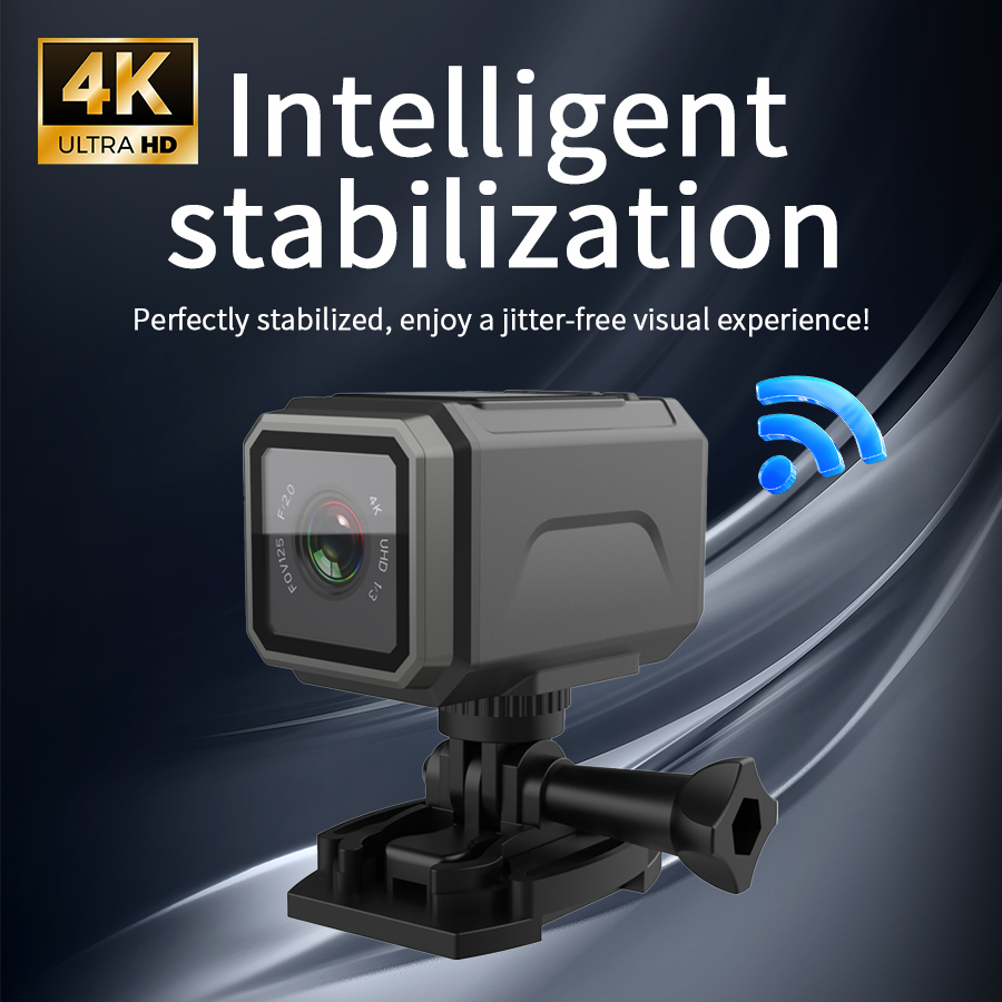 4K EIS Action Camera 125° Wide - огляд і ціна Photography Date