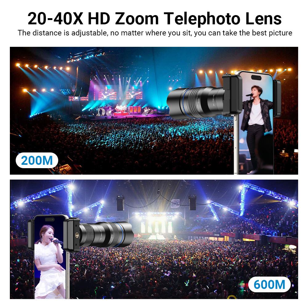 APEXEL HD Metal 20-40x Zoom Te - огляд і ціна Photography Kit Samsung S26 Ultra