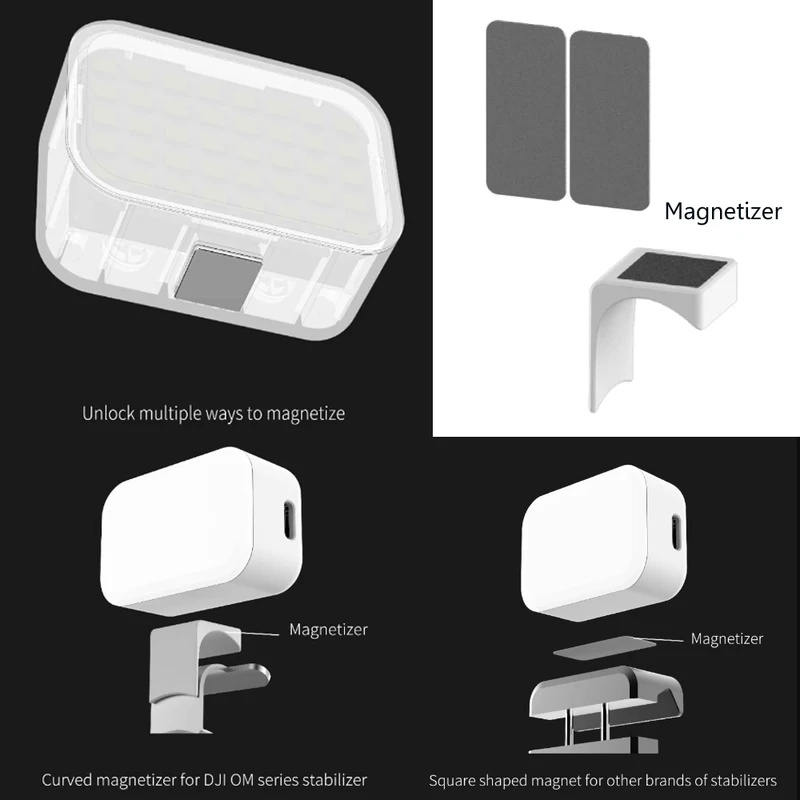 Magnetic LED Fill Light for DJ - огляд і ціна Handheld Stabilizer Gimbal